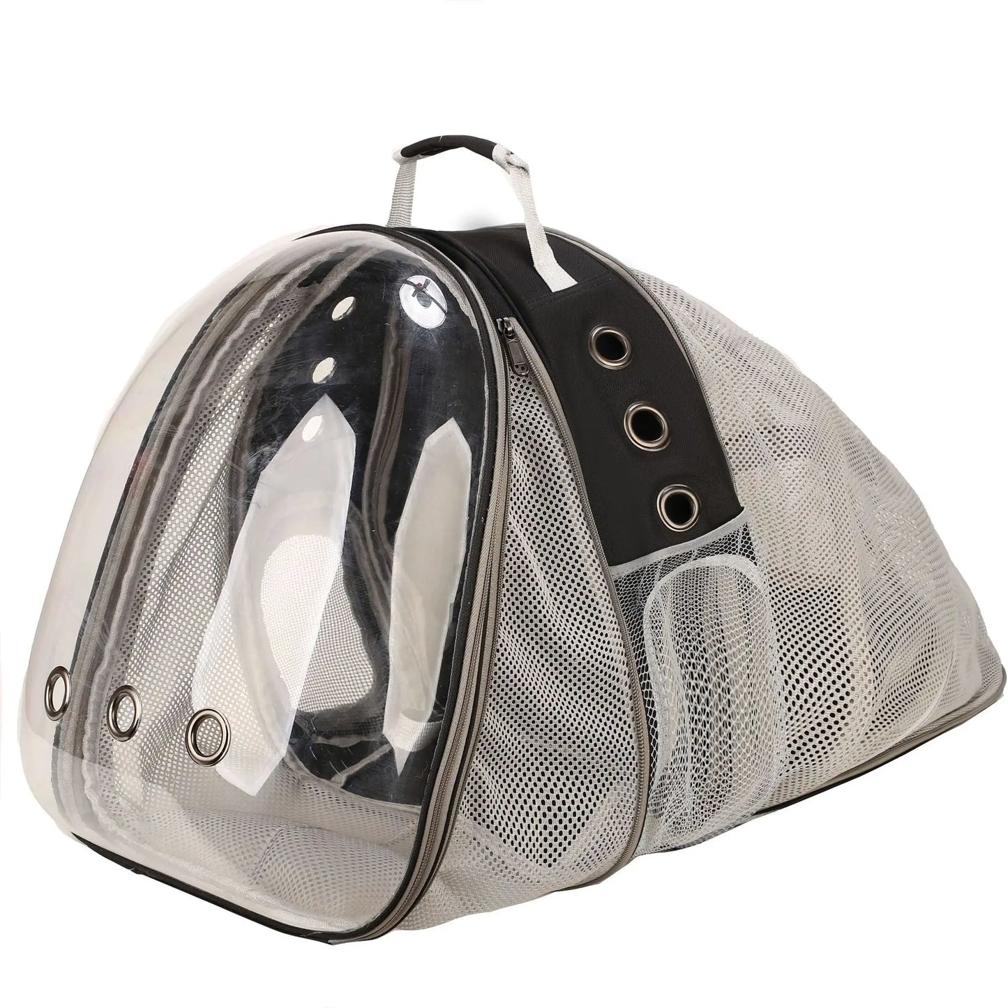 Sac de transport chat avec hublot large et transparente