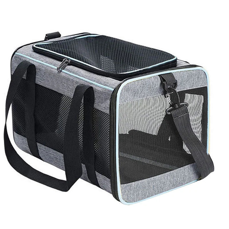 Cage de transport pliable noir