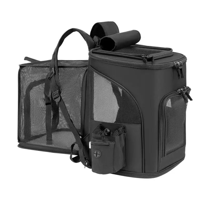 Sac à dos extensible respirant pour chat
