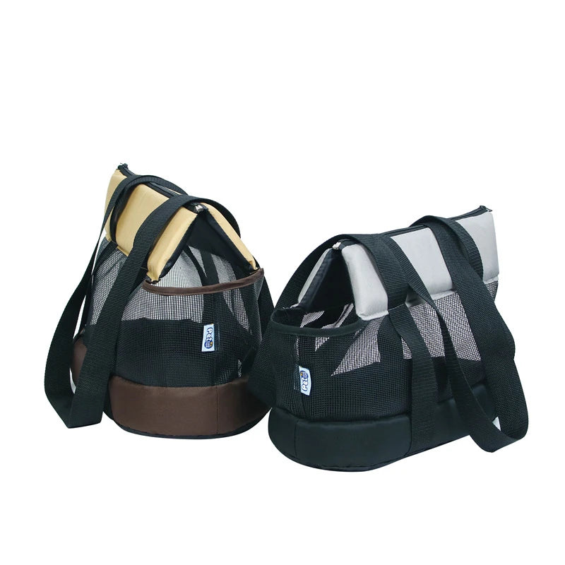 Sac transport souple respirant pour chat
