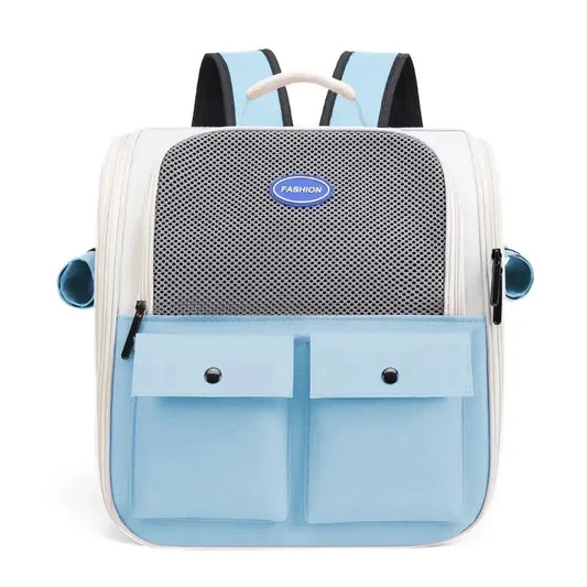 Sac à dos pliable ventilé pour chat