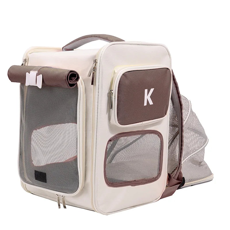 Sac à dos extensible pour chat