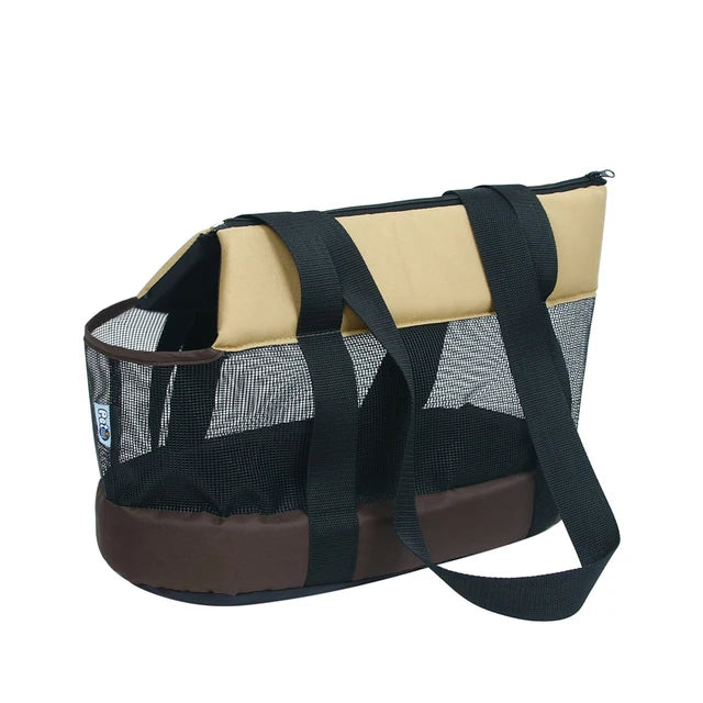 Sac transport souple respirant pour chat