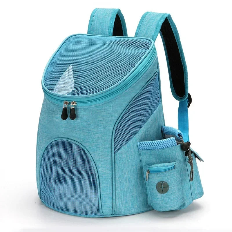 Sac transport respirant pliable pour chat