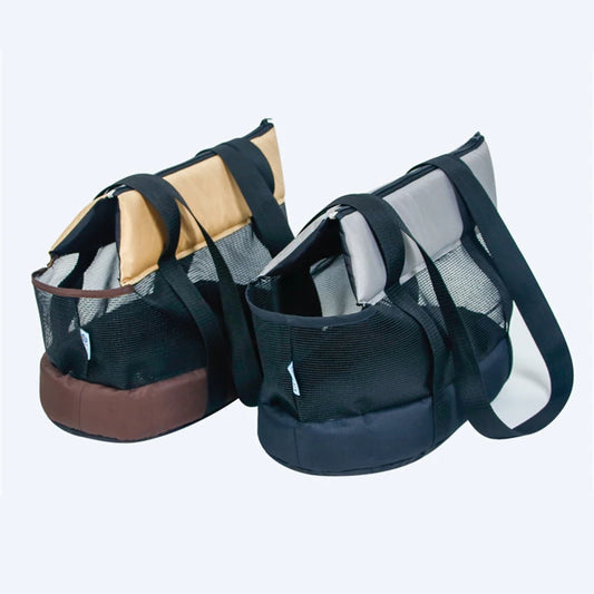 Sac transport souple respirant pour chat