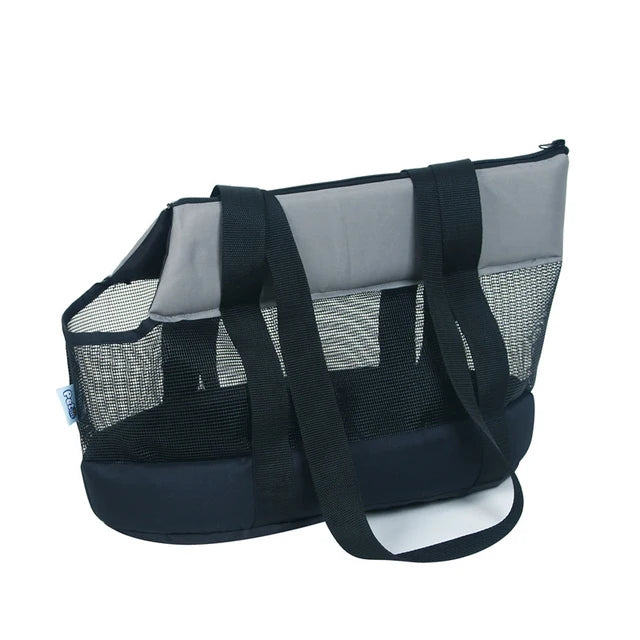 Sac transport souple respirant pour chat