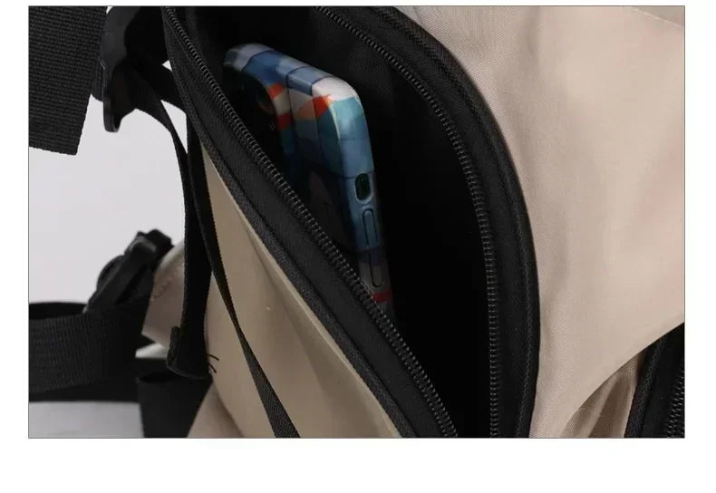 Sac à dos de transport gris pour chat