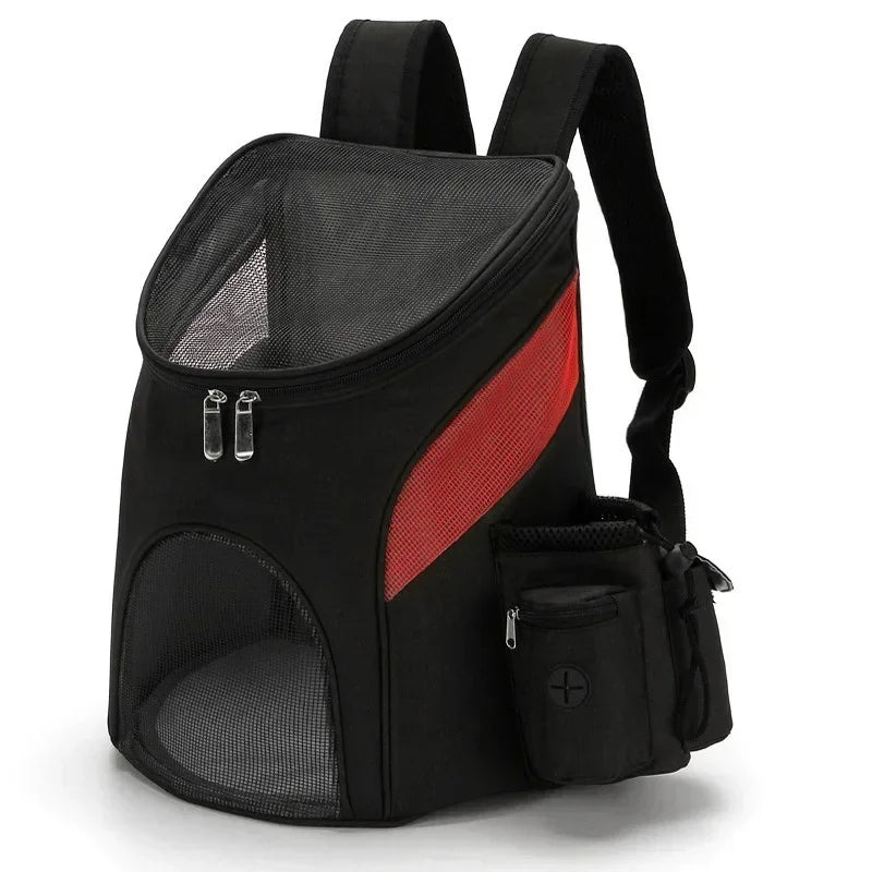 Sac transport respirant pliable pour chat