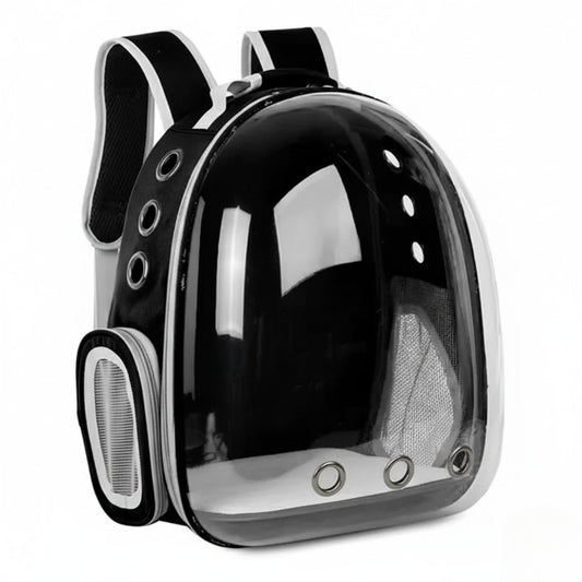 Sac à dos transport capsule transparent pour chat