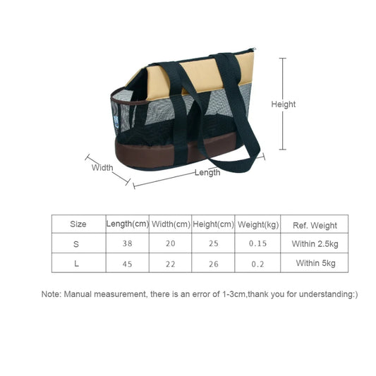 Sac transport souple respirant pour chat