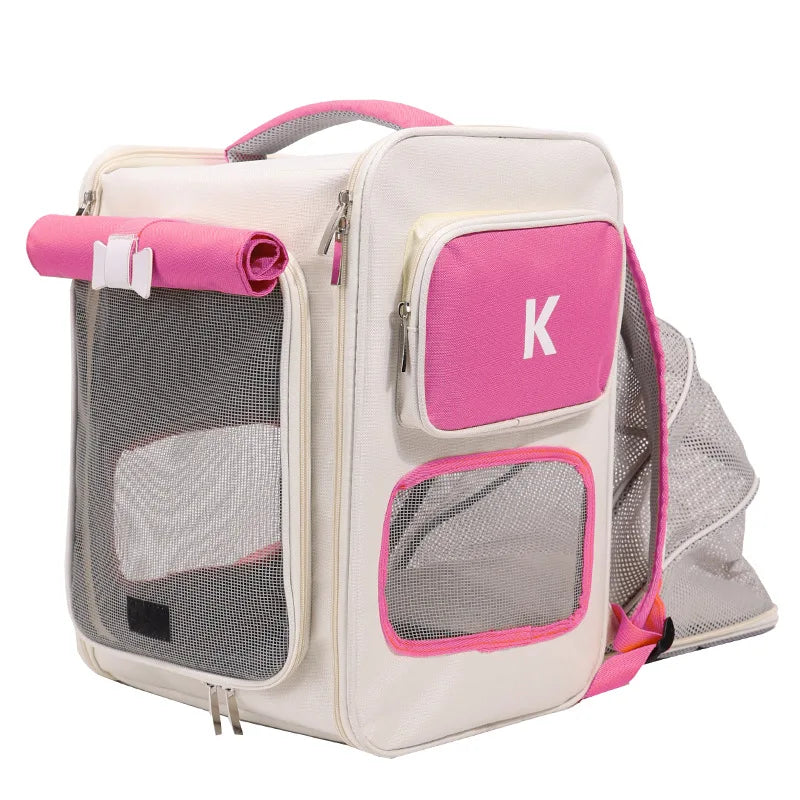 Sac à dos extensible pour chat
