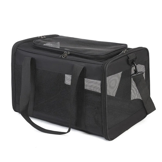 Cage de transport pliable noir