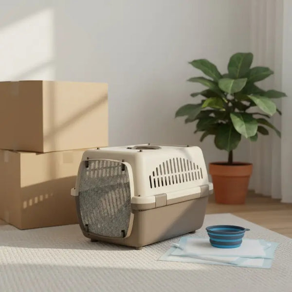 Déménagement avec un chat : plan J-14, J-2, jour J