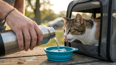 Comment garder l’eau fraîche dans le sac de transport en été ?