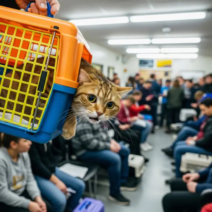 Les erreurs courantes qui augmentent le stress du chat pendant le trajet