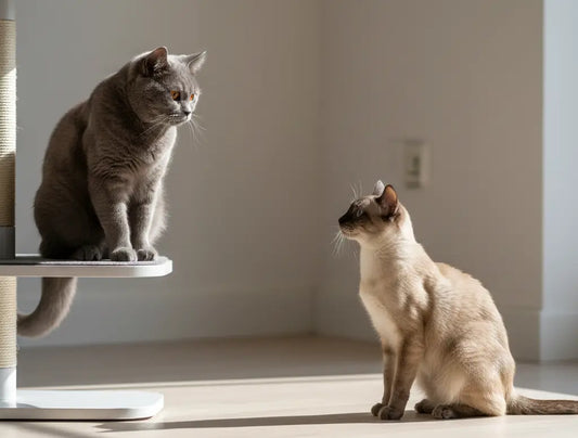 Les chats sont-ils plus heureux avec un deuxième chat ?