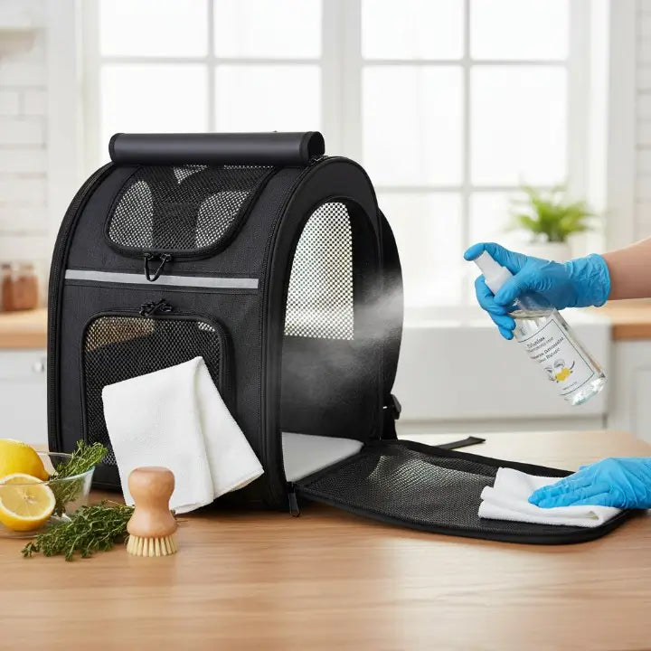 Comment désinfecter un sac de transport sans produit chimique