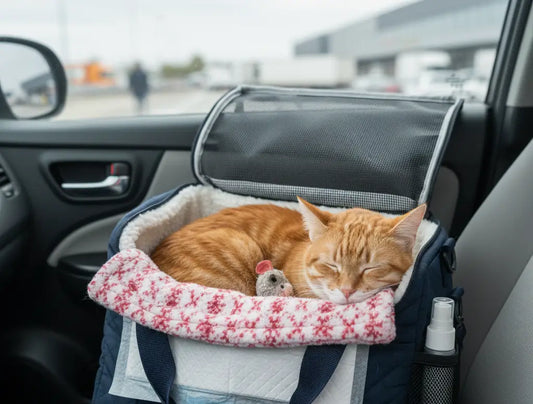 Comment limiter le marquage urinaire dans la caisse de transport ?