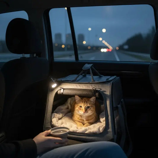 Les meilleures pratiques pour voyager de nuit avec un chat