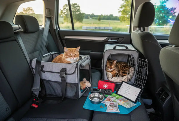 Comment faire 5h de route avec un chat ? Guide technique