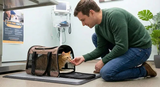 Sac de transport pour chat et vétérinaire : comment réduire l’association négative au cabinet