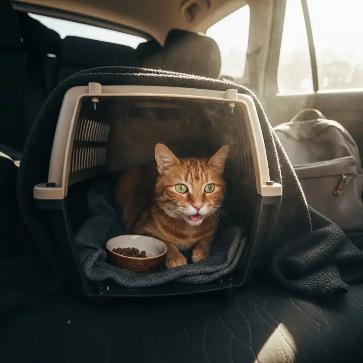 Les signes que votre chat manque d’air ou a trop chaud dans sa caisse