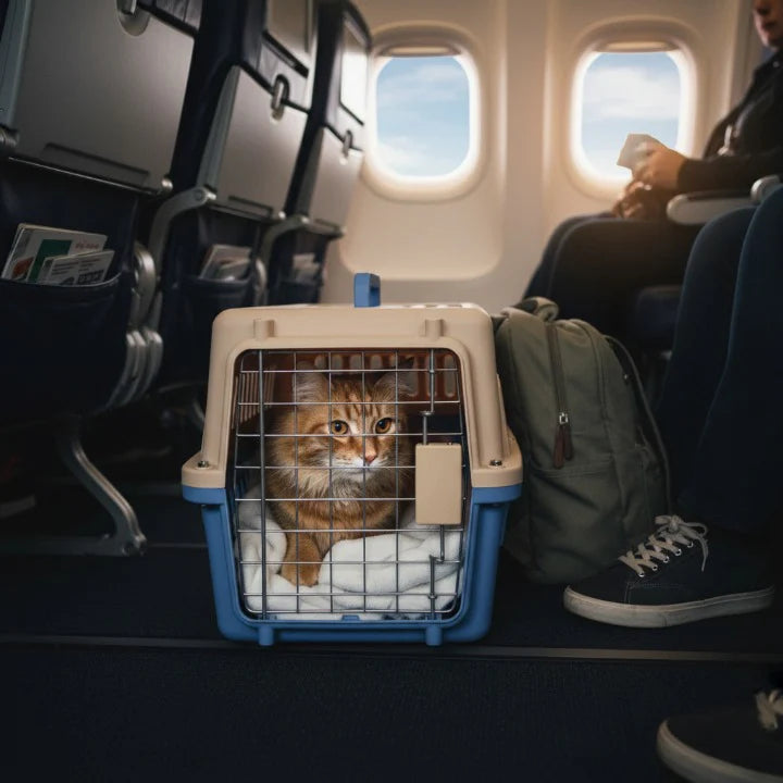 Cage avion chat