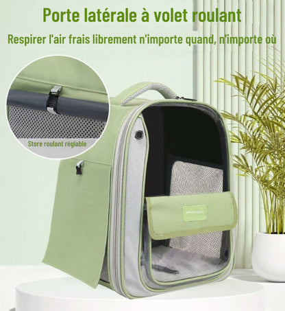 Sac de transport transparent sécurisé noir