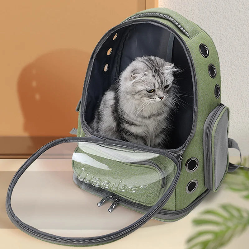 Sac transport transparent chat – confort, sécurité et visibilité optimale