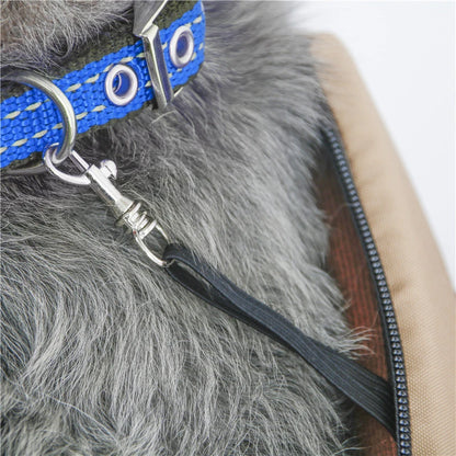 Sac transport souple respirant pour chat