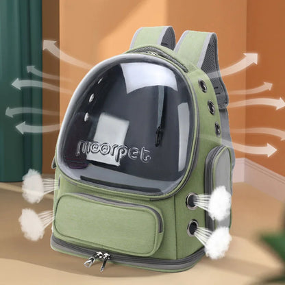 Sac transport transparent chat – confort, sécurité et visibilité optimale
