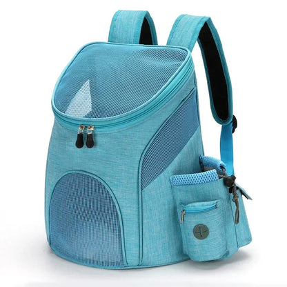 Sac transport respirant pliable pour chat
