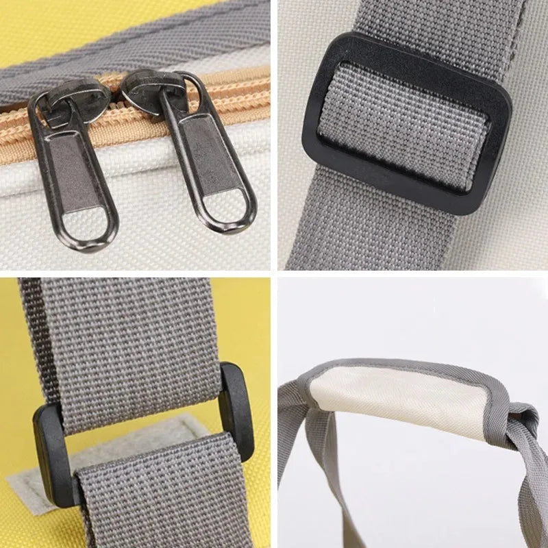 Sac de transport ventral pliable pour chats