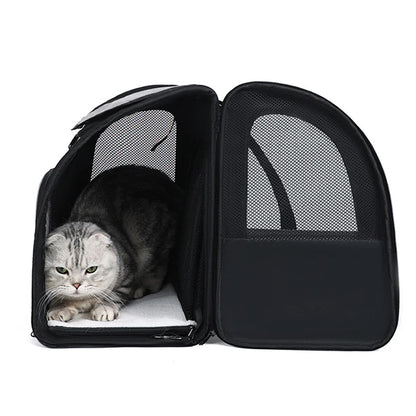 Sac à dos extensible et respirant pour chat