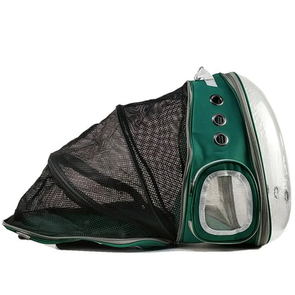 Sac de transport chat avec hublot large et transparente