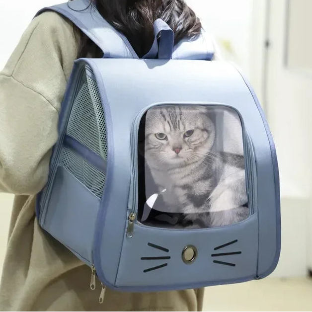 Sac à dos de transport chat 35×35×25 cm