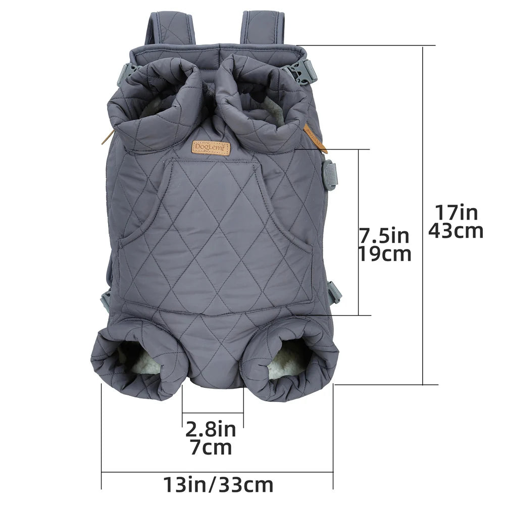 Sac ventral de transport pour chat