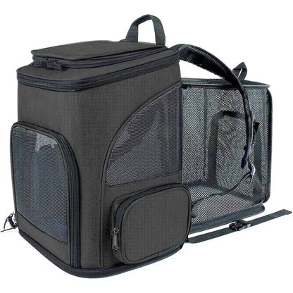 Sac à dos extensible respirant pour chat