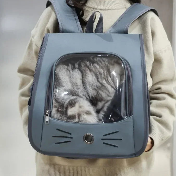 Sac à dos de transport chat 35×35×25 cm