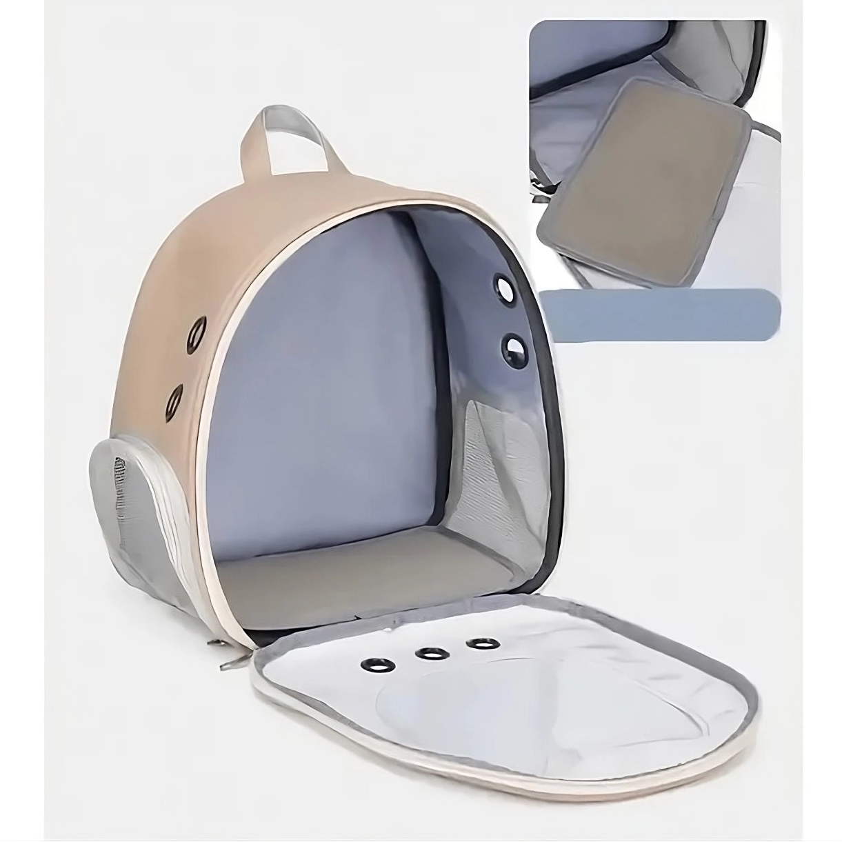 Sac à dos transport chat léger et résistant