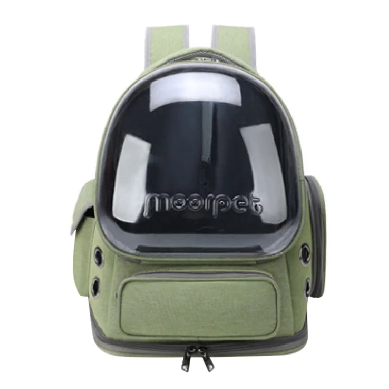 Sac de transport transparent avec visière
