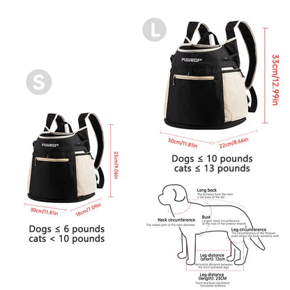 guide taille sac transport chat