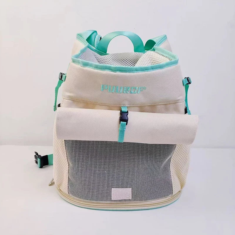 sac de transport respirable bleu