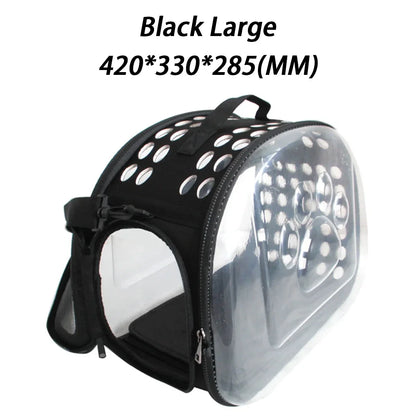 sac transport chat couleur noir grand
